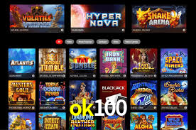 ok100: Jogos de Caça-Níqueis-Altas Recompensas, Roleta-Velocidade, Blackjack-Desafios Máximos